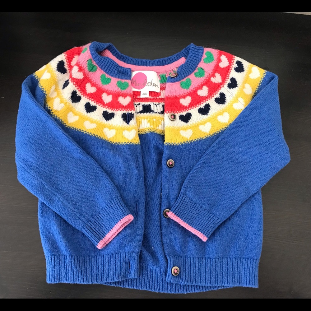 Mini Boden Girls Cardigan